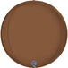Grabo 15 inch Satin Chocolate Globe Balloon Packaged product