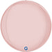 Grabo 15 inch Satin Pastel Pink Globe Balloon Packaged product