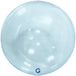 Grabo 15 inch Transparent Blue Globe Balloon Unpackaged (No Valve) product