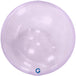 Grabo 15 inch Transparent Lilac Globe Balloon Unpackaged (No Valve) product