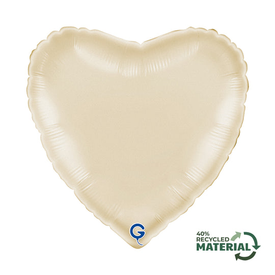 Grabo 18 inch Satin Cream Heart product