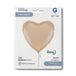 Grabo 18 inch Satin Nude Heart packaging