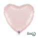 Grabo 18 inch Satin Pastel Pink Heart product