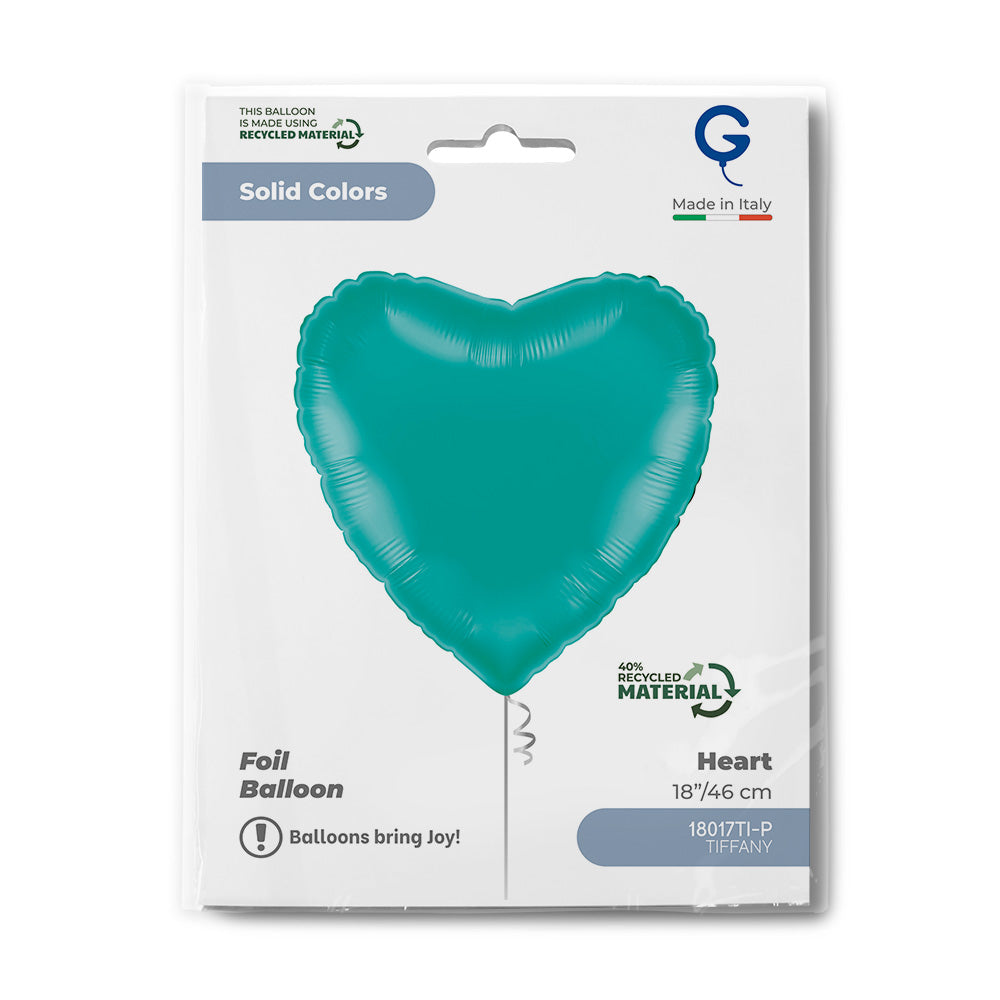 Grabo 18 inch Tiffany Heart packaging