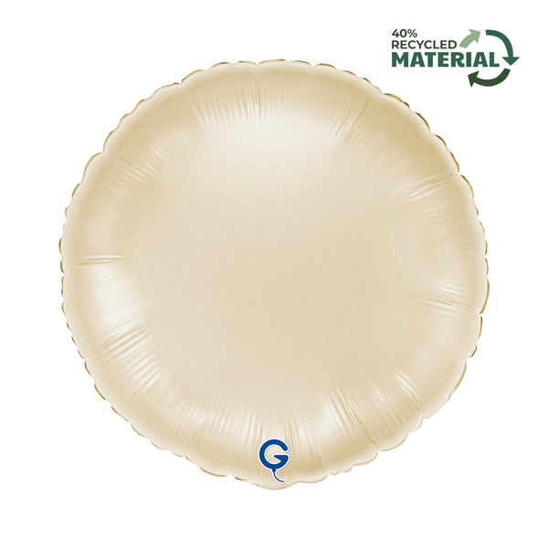 Grabo 18 inch Satin Cream Round product