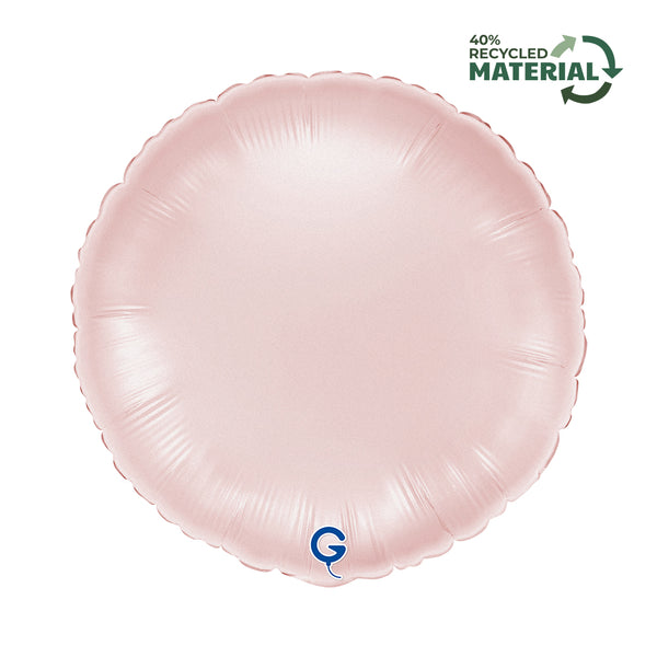 Grabo 18 inch Satin Pastel Pink Round product