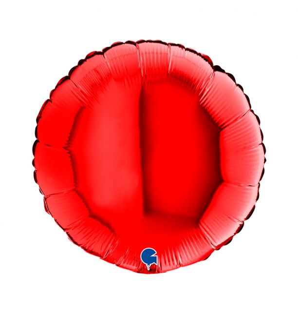 Round 18"Red Foil Balloon Packaged Round Balloon