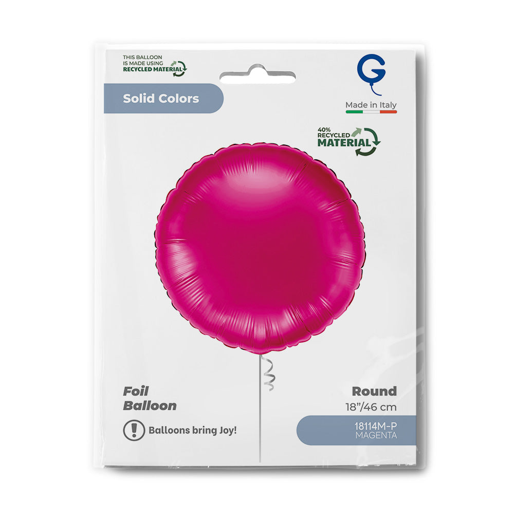 Grabo 18 inch Magenta Round packaging