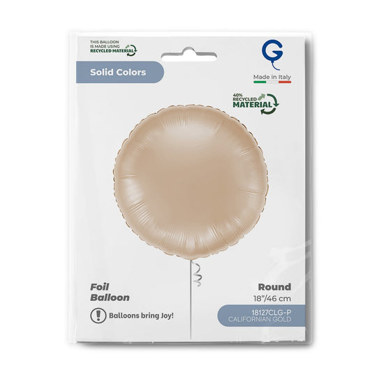 Grabo 18" Californian Gold Round packaging