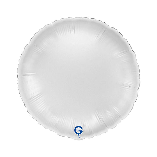 Grabo 18 inch Satin White Round product