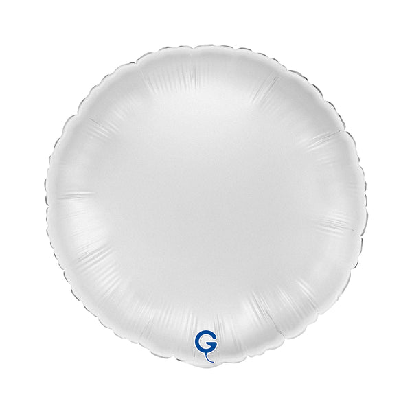 Grabo 18 inch Satin White Round product