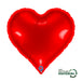Grabo 18 inch Red Sweetie Heart Foil Balloon Packaged product