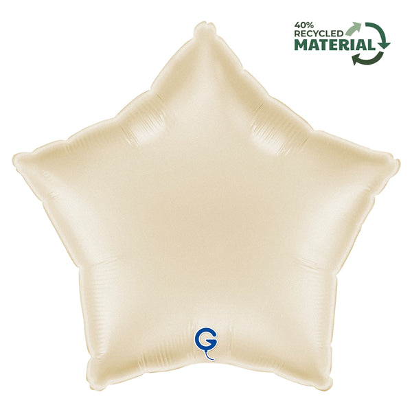 Grabo 18 inch Satin Cream Star product