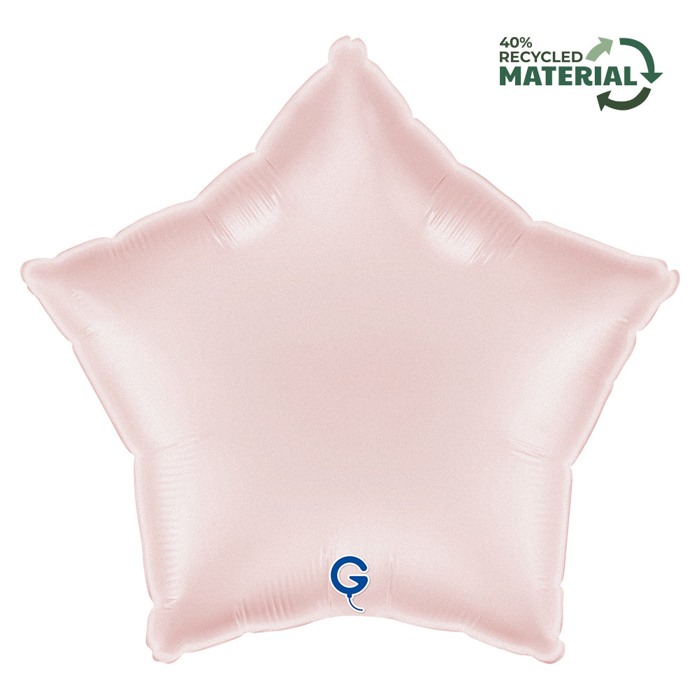 Grabo 18 inch Satin Pastel Pink Star product