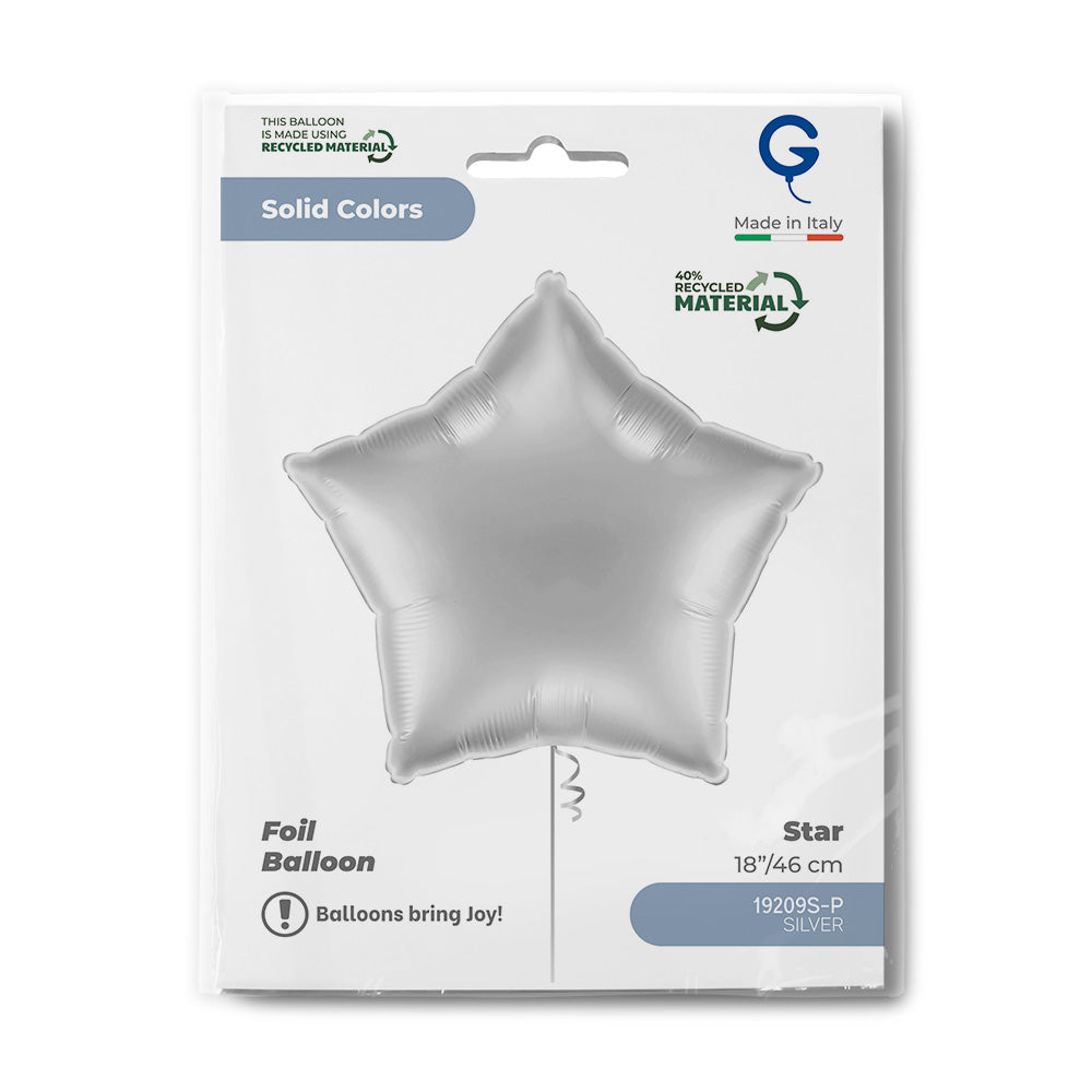 Grabo 18 inch Silver Star packaging