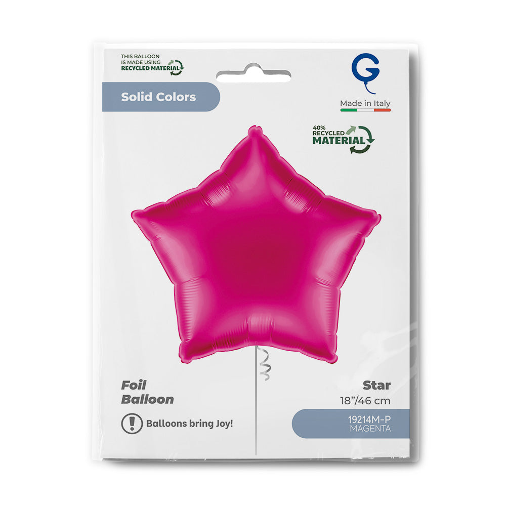 Grabo 18 inch Magenta Star packaging