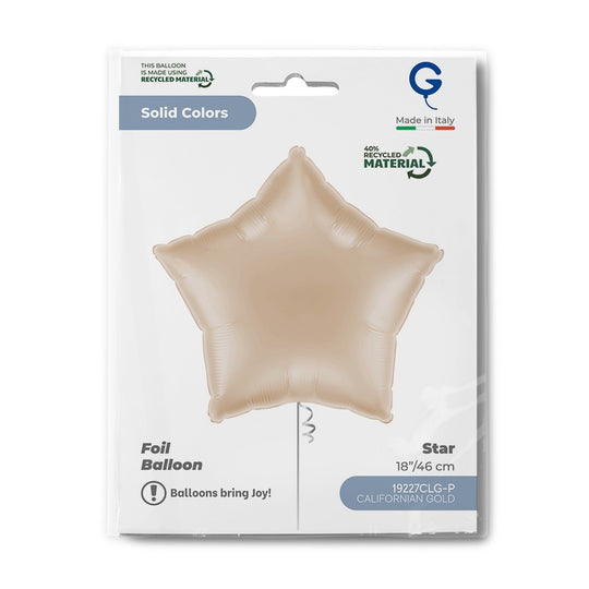 Grabo 18" Californian Gold Star packaging
