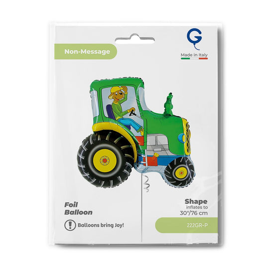 Grabo 30 inch Green Tractor packaging
