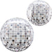 Grabo 15 Inch Disco Ball Globe Balloon Packaged product