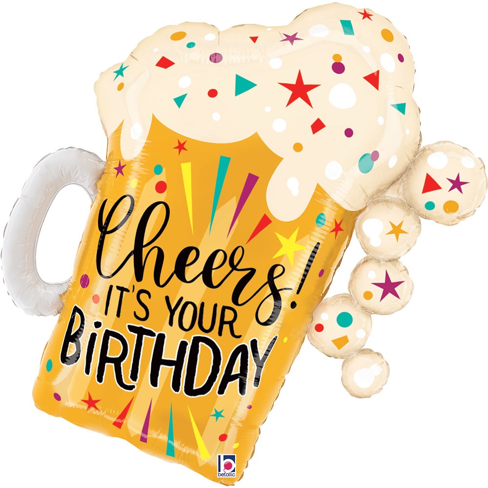 Grabo 27" Birthday Fun Confetti Beer product