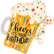 Grabo 27" Birthday Fun Confetti Beer product