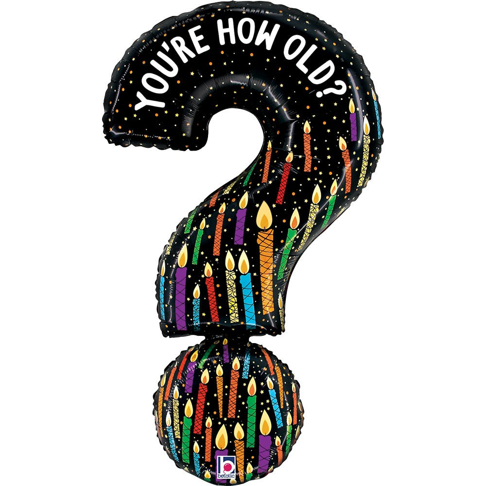 Grabo 39" You're How Old Question Mark product