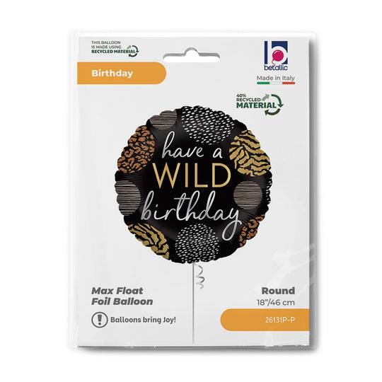 Grabo 18" Wild Birthday packaging