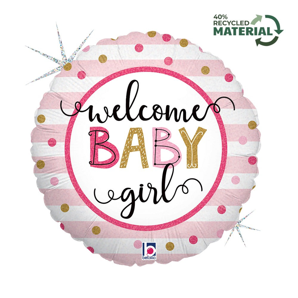 Grabo 18" Baby Girl Stripes product