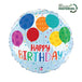 Grabo 18" Birthday Colourful Balloon product