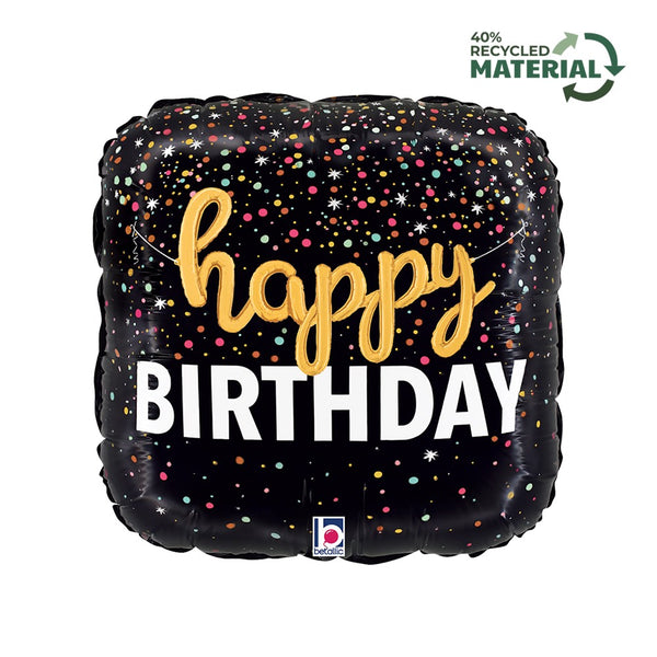 Grabo 18"" Birthday Script Confetti product
