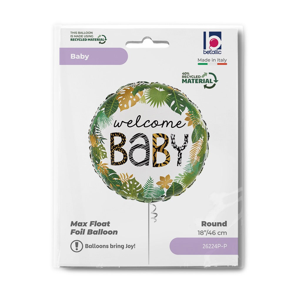 Grabo 18" Jungle Welcome Baby packaging