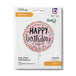 Grabo 18" Pink Confetti Birthday packaging
