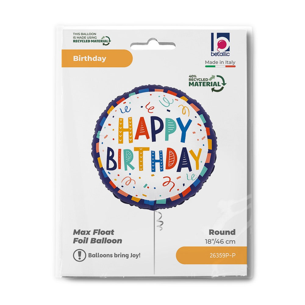 Grabo 18" Festive Birthday packaging