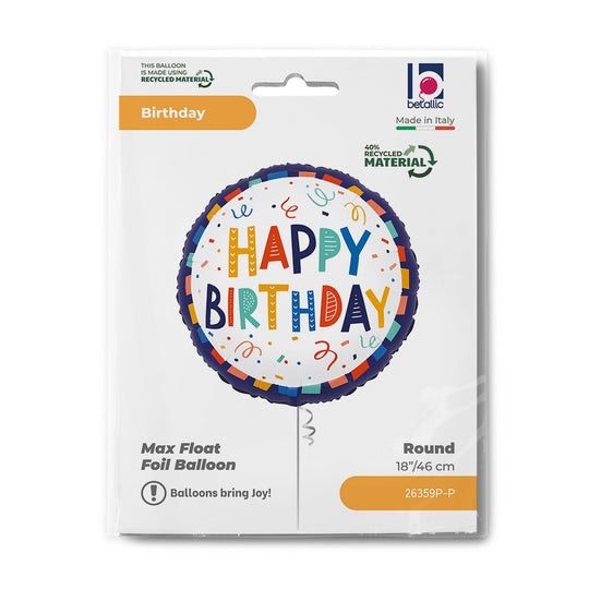 Grabo 18" Festive Birthday packaging