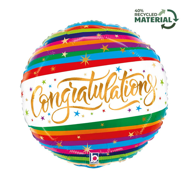 Grabo 18" Congratulation Fun Stripe product