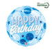 Grabo 18" B-Day Blue Sparkle Dots product