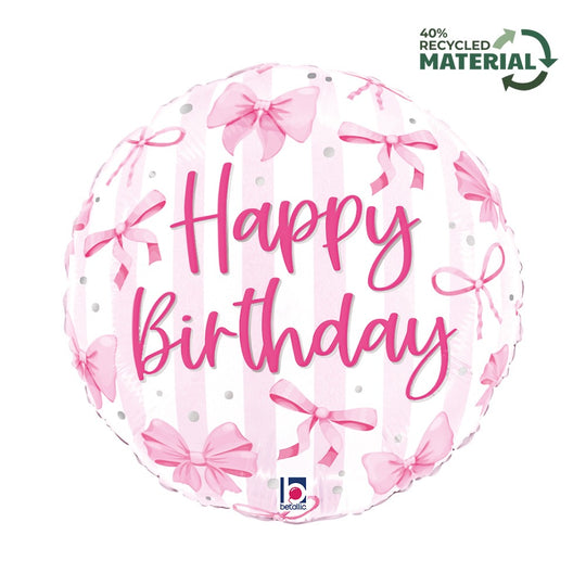 Grabo 18" Pretty Pink Bow Birthday product