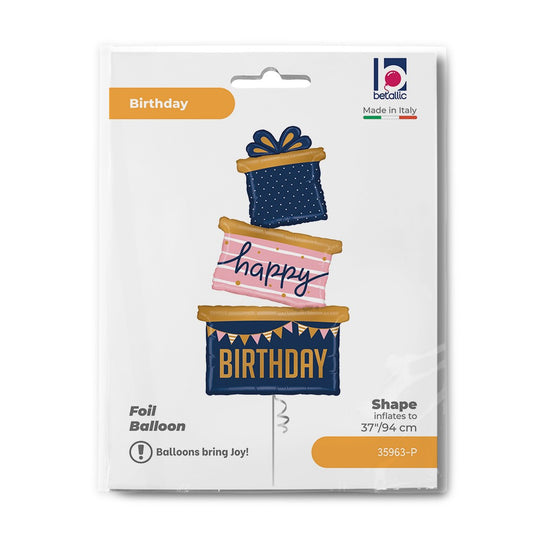 Grabo Navy Birthday Gift Trio packaging