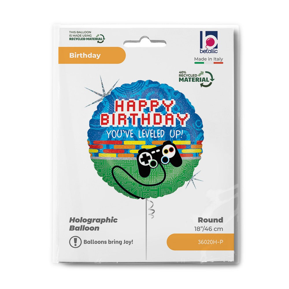 Grabo 18" Game Controller Birthday packaging