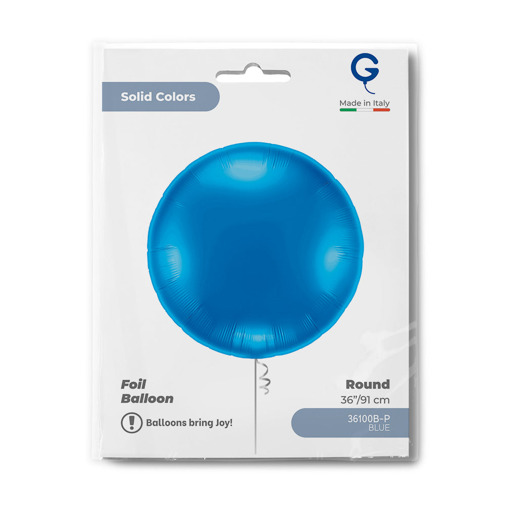 Grabo 36 inch Blue Round packaging