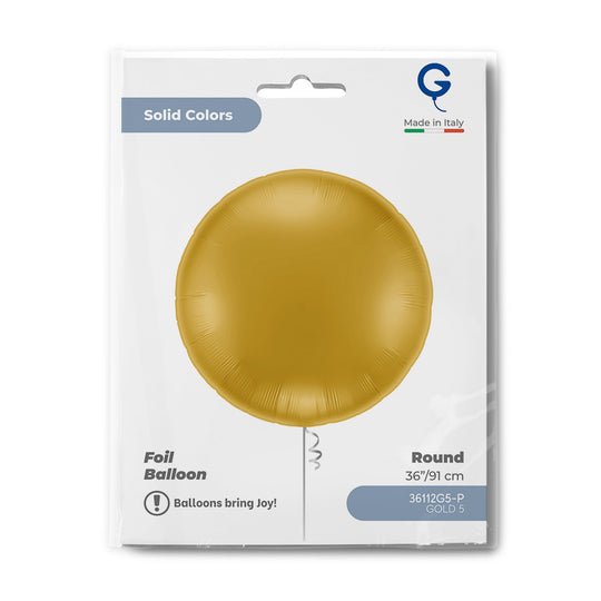 Grabo 36 inch Gold Round packaging