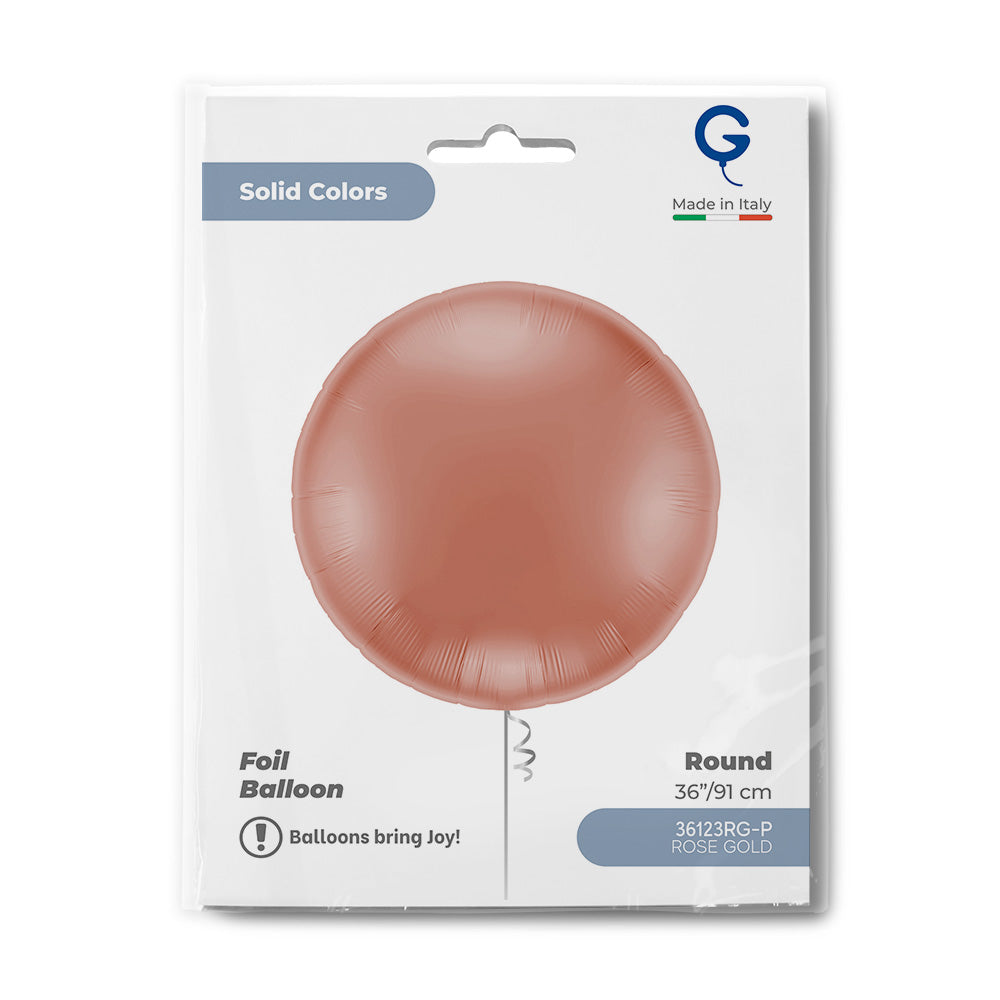 Grabo 36 inch Rose Gold Round packaging