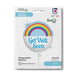 Grabo 18" Get Well Soon Rainbow packaging