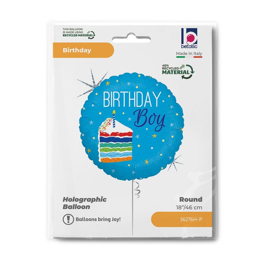 Grabo 18" Birthday Cake Boy packaging