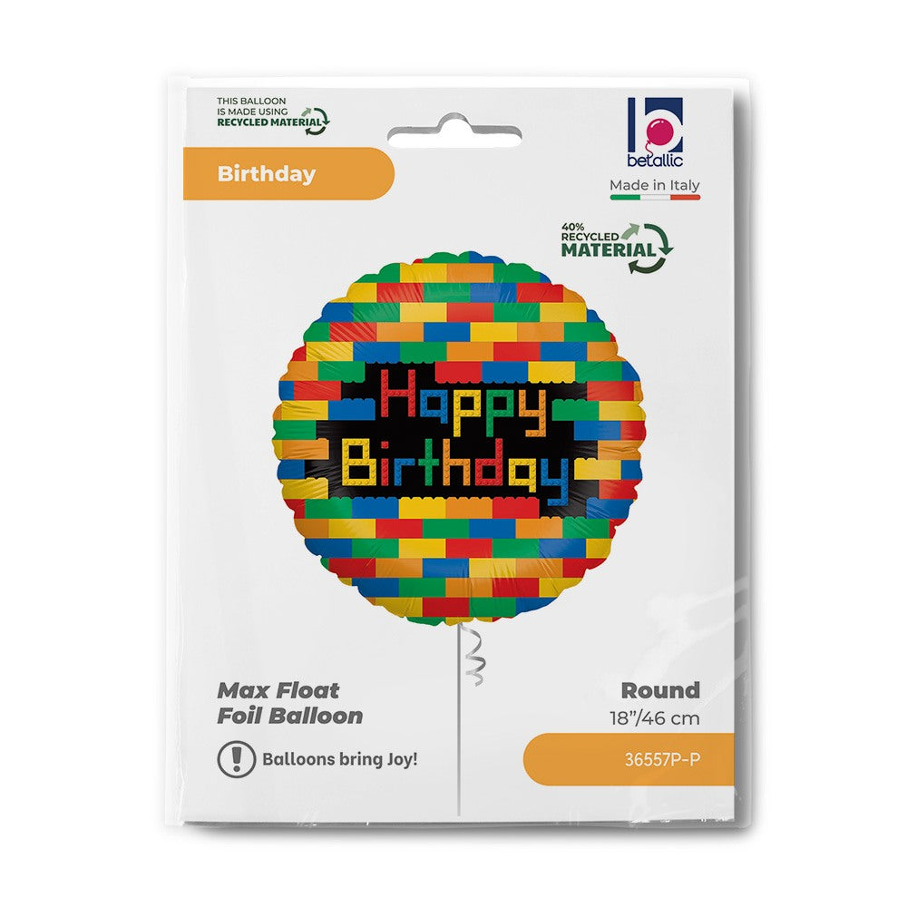 Grabo 18" Birthday Blocks packaging