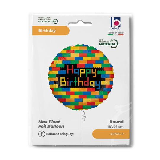 Grabo 18" Birthday Blocks packaging