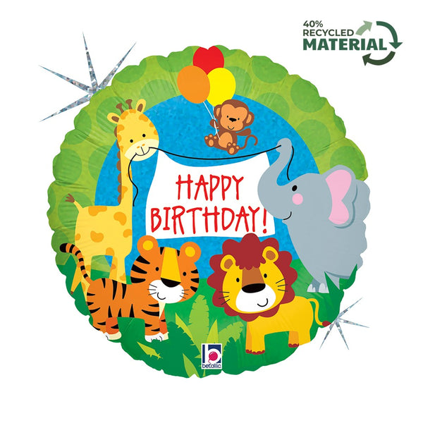 Grabo 18" Jungle Animals Birthday product