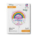 Grabo 18" Glitter Magical Rainbow Birthday packaging