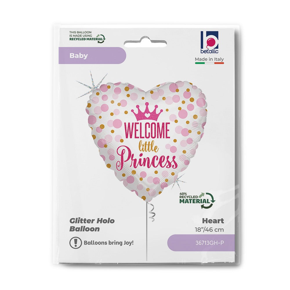 Grabo 18" Glitter Baby Princess packaging