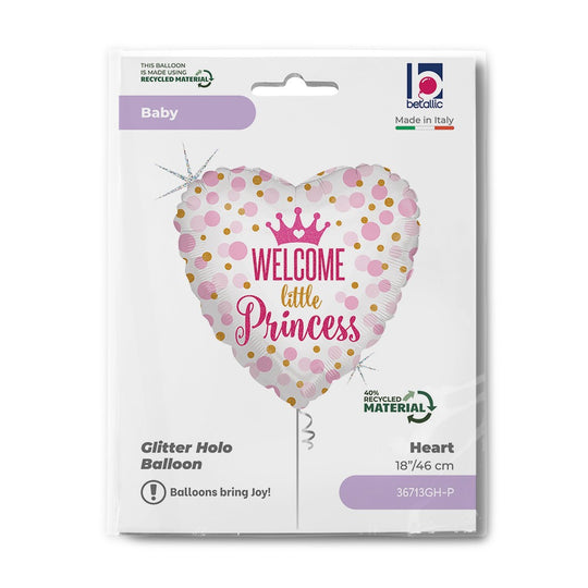 Grabo 18" Glitter Baby Princess packaging